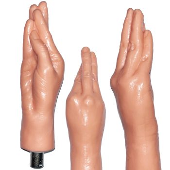 EwToys kézformájú szilikon dildó szexgéphez 19,5 cm