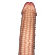 EwToys bordázott szilikon dildó szexgéphez 18 cm