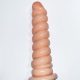 EwToys spirál bordázott szilikon dildó szexgéphez 18 cm