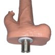 EwToys szexgép dildó csiklóizgatóval 19 cm – szilikon dildó szexgéphez