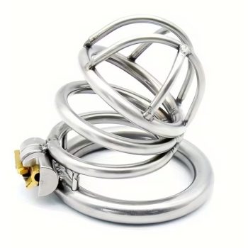   EwToys Steel Cage – zárható rozsdamentes acél intim ketrec lakattal