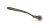 One-Row Wartenberg Pinwheel Pewter – fém ingerkerék BDSM játékokhoz