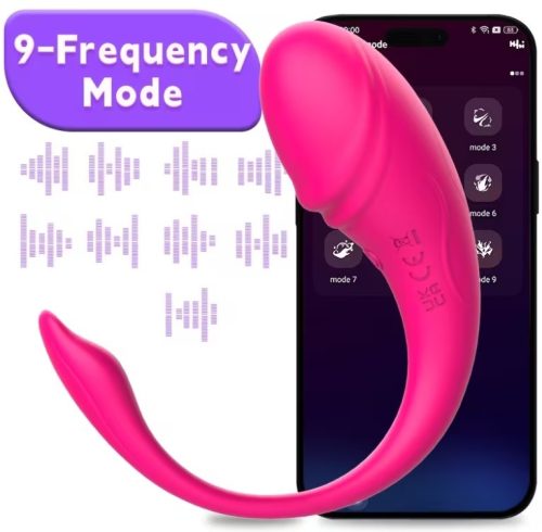 Vibrációs tojás nőknek – modern, viselhető szexjáték kényelmes applikációs vezérléssel