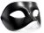EwToys Midnight Mask – fekete velencei álarc, BDSM és jelmezes party maszk