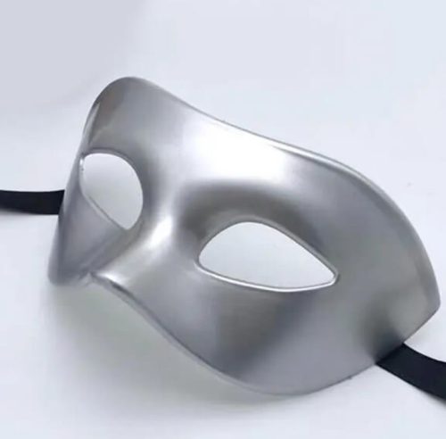EwToys Silver Mystery – ezüst velencei álarc, BDSM és jelmezes party maszk