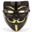 Guy Fawkes maszk – választható színű Anonymous álarc Halloweenre és jelmezes partyra