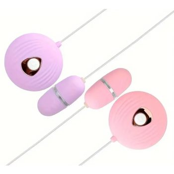   EwToys Milo 01- Tojásvibrátor, vezetékes távirányítóval - választható szín - lila/rózsaszín