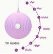 EwToys Milo 01- Tojásvibrátor, vezetékes távirányítóval - választható szín - lila/rózsaszín