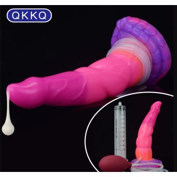   EwToys - Monster Ejakuláló dildo 17 - Műspermával tölthető sárkyánypénisz szörnyecske