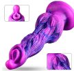 EwToys - BigDog Monster dildo M20 - lila szilikon szörny dildo 