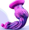 EwToys - BigDog Monster dildo M20 - lila szilikon szörny dildo 
