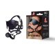 Domination Restraints Mysterious szájpecek szemmaszkkal – állítható BDSM szett