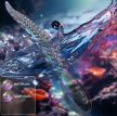 EwToys Octopus Monster – 27 cm-es texturált G- és P-pont vibrátor LED kijelzővel