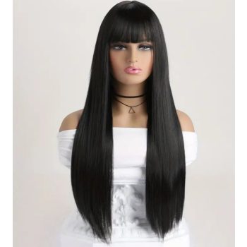 EwToys - Livi hosszú paróka 66 Cm / fekete