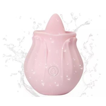   EwToys PetalSonic – Prémium nyelv stimulátoros csiklóizgató vibrátor (USB, vízálló, rózsaszín/piros)