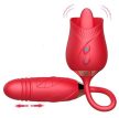 EwToys LushLick 2in1 – Nyelv stimulátoros csiklóizgató és lökő vibrátor