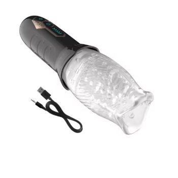   Forgó funkciós műszáj maszturbátor – változtatható irányú férfi sexshop újdonság EwToys - Verena 360  