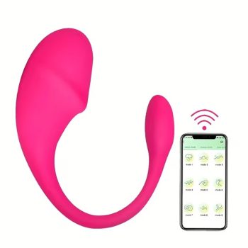   App vezérelhető vibrotojás – okos vibrációs tojás távoli vezérléssel (Pink)