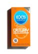 EXS Delay latex óvszer 12 db – lidokainos késleltető óvszer korai magömlés ellen