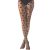 Gi&Gi Collant Donna Velati - fekete, virágmintás 40 Den  - S-M