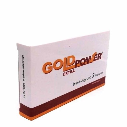 GOLD POWER EXTRA Potencianövelő kapszula férfiaknak - 2 db