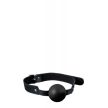 Guilty Pleasure Solid Silicone Ball Gag Black - Fekete, szilikon szájpecek 