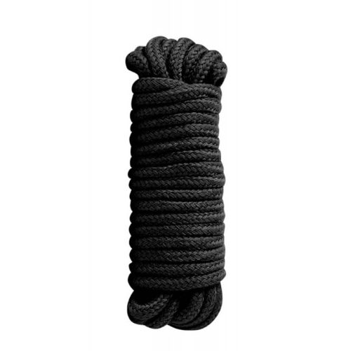 Guilty Pleasure Bondage Rope 5 m Black - Fekete, pamut kötöző