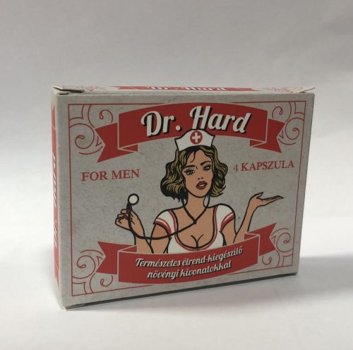 DR. HARD - 4 DB - Potencianövelő kapszula
