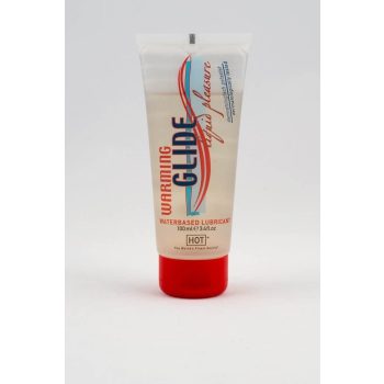   HOT Warming Glide Liquid Pleasure - waterbased lubricant 100 ml - Forrósító vízbázisú síkosító