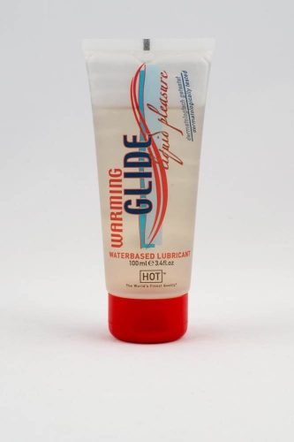 HOT Warming Glide Liquid Pleasure - waterbased lubricant 100 ml - Forrósító vízbázisú síkosító