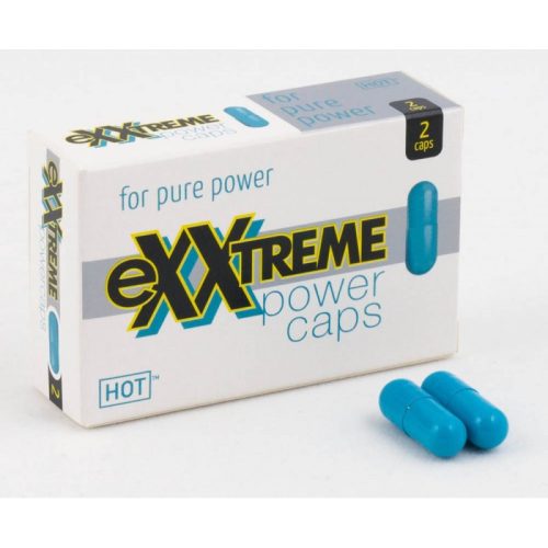 HOT exxtreme power caps man 1x2 pcs 2 pcs - HOT potencianövelő kapszula 2db.