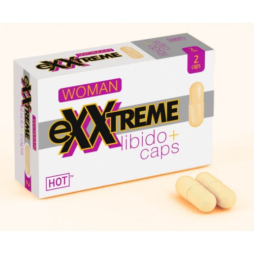 HOT eXXtreme libido caps woman - Vágyfokozó kapszula 2 db.-os
