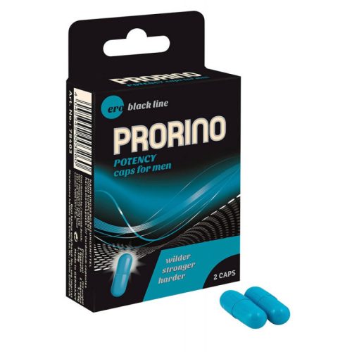 Ero PRORINO Potency Caps for men - Potencianövelő tabletta férfiaknak - 2 db.