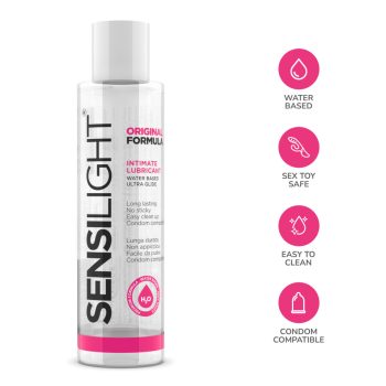   IntimateLine - Sensilight original formula, 150 ml - Vízbázisú, nedvesítő hatású síkosító