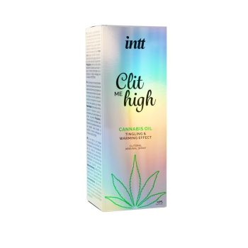   CLIT ME HIGH CANNABIS OIL - Kannabisz illatú spray a csikló izgatására 15 ml.