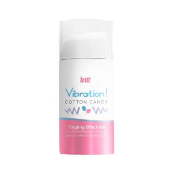   INTT - VIBRATION COTTON CANDY BOTTLE 15ML - Vibrációs folyégony gél