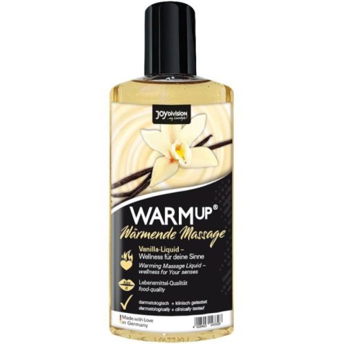 WARMup vanilla, 150 ml - Forrósító, illatos masszázsolaj