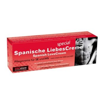   EROpharm - Die spanische Liebescreme spezial (The Spanish LoveCream), 40 ml - Vágynövelő és bőrápoló krém nők és férfiak számára