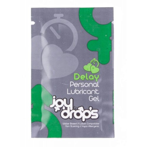 JoyDrops - Delay Personal Lubricant Gel -  Késleltető gél 5ml sachet