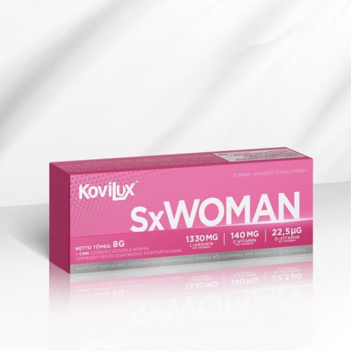 KOVILUX SX WOMAN PAKK- Vágyfokozó tabletta és por (6g powder + 2 caps 6g)