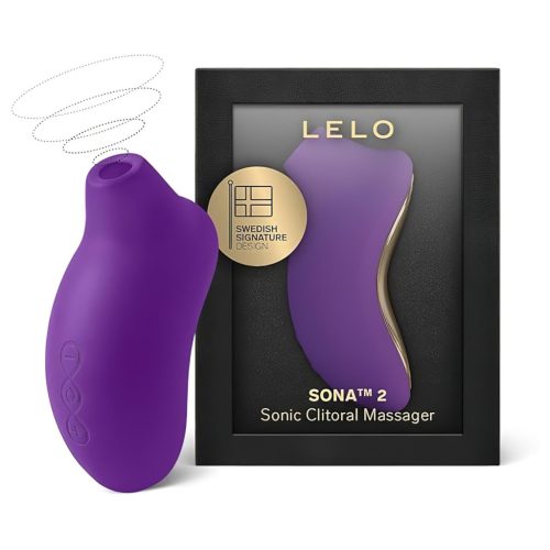 LELO SONA Cruise 2 Purple – prémium léghullámos csiklóizgató Cruise Control technológiával