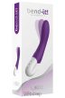Liebe Bend It Rechargeable Purple- G-pont vibrátor ( lila )