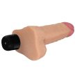 Real Feel - 7" Real Feel Realistic Vibrator - Realisztikus kialakítású, állítható rezgéserősségű vibrátoros motorral felszerelt dildo