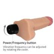 Real Feel - 7" Real Feel Realistic Vibrator - Realisztikus kialakítású, állítható rezgéserősségű vibrátoros motorral felszerelt dildo