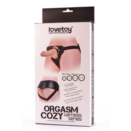 Orgasm Cozy Harness 4 - Állítható méretű heveder, felcsatolható dildókhoz