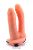 Lovetoy Vibrating Unisex Hollow Strap On Double Penetration 1- Felcsatolható hám, távirányítós, vibrációs kétágú dildóval