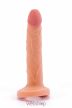Lovetoy 7" The Ultra Soft Double  3- Felcstolható, testszínű dildó