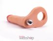 Lovetoy The Ultra Soft Double-Vibrating  2- Kettős behatolást bizosító dildó