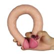 Ladykiller Tapered Double Penetration – 35,5 cm-es flexibilis kétvégű dildó, kétféle átmérővel