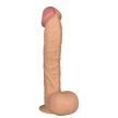 LoveToy - 12" Legendary King-sized Realistic Dildo - 31 cm, herés, letapasztható dildo